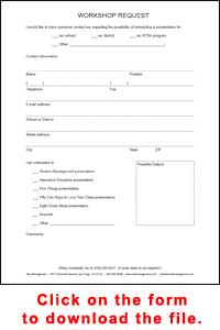 Workshop Request form