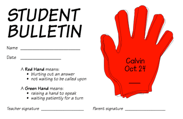 Red Hand Bulletin