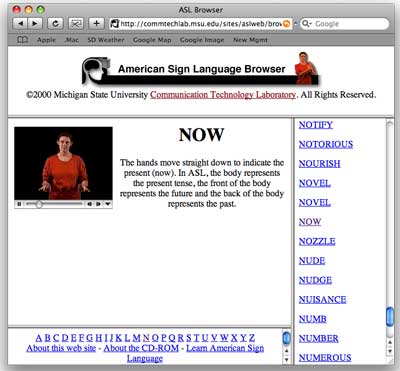 ASL Browser